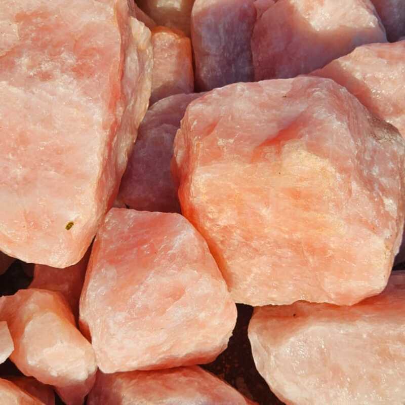 RAW ROSE QUARTZ (LARGE)
